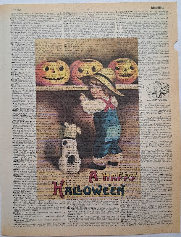 Halloween: Farmer Boy & Dog