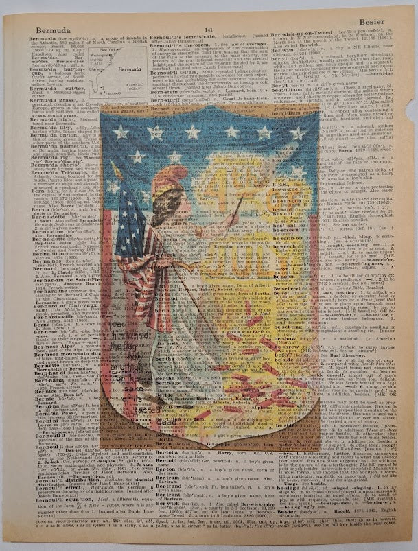 4th of July: Lady Liberty 4th of July Greeting