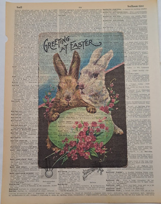 Easter: Easter Bunnies Greeting