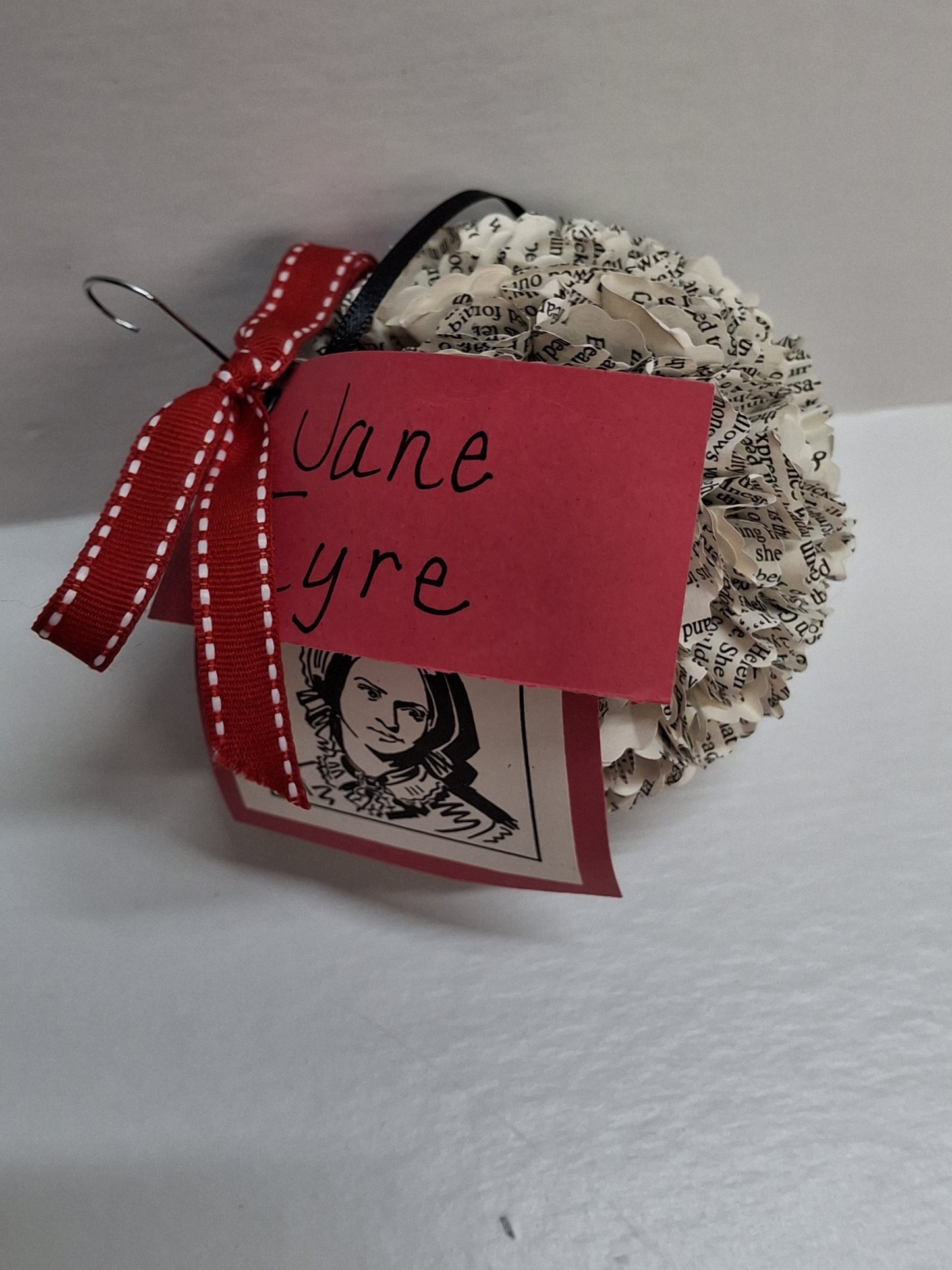 Jane Eyre (Charlotte Bronte) Book Ornament