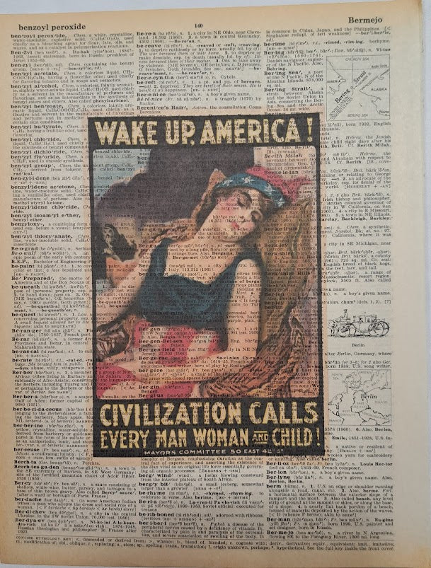 4th of July: Lady Liberty Call to Action Advertisement