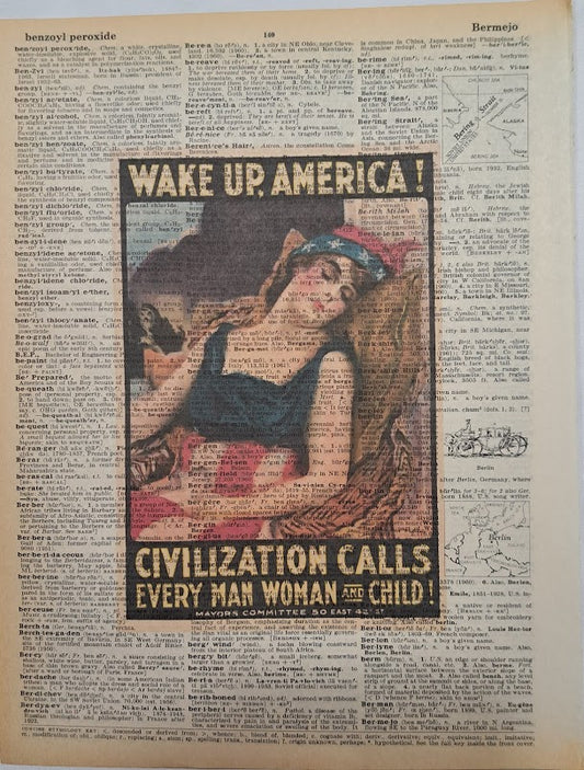 4th of July: Lady Liberty Call to Action Advertisement