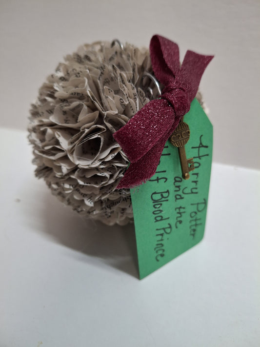 Harry Potter and the Half Blood Prince (Rowling) Book Ornament