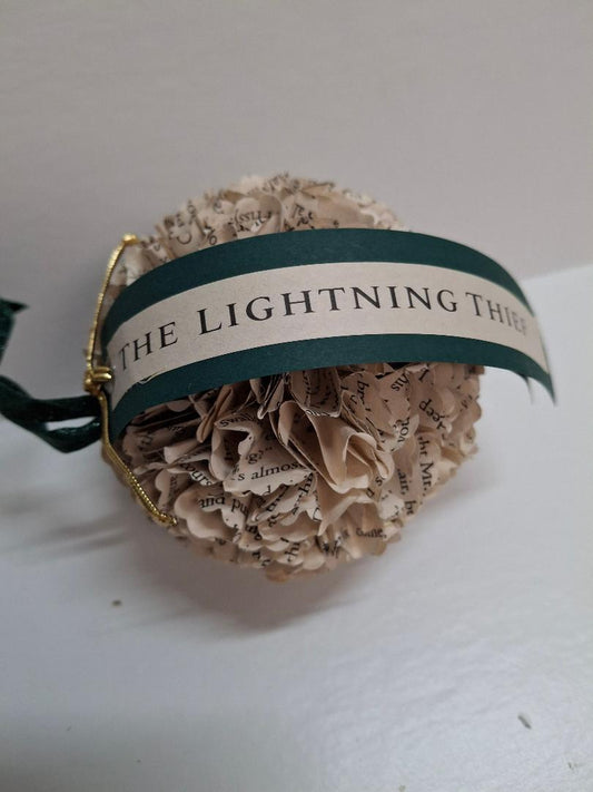 Percy Jackson & The Lightning Thief (Riordan) Book Ornament